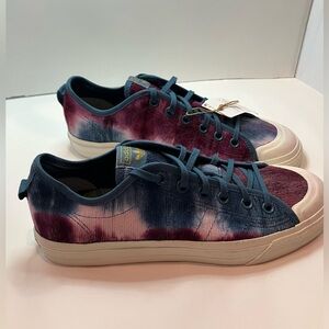 NWT Adidas Nizza RF Victory Crimson Orbit Indigo Shoes - Men's Size 9.5